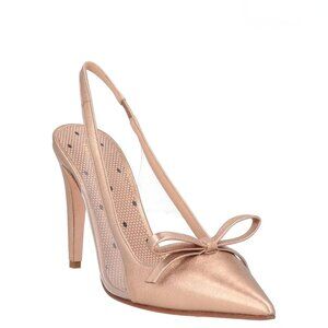 RED VALENTINO Leather Slingback Heels
